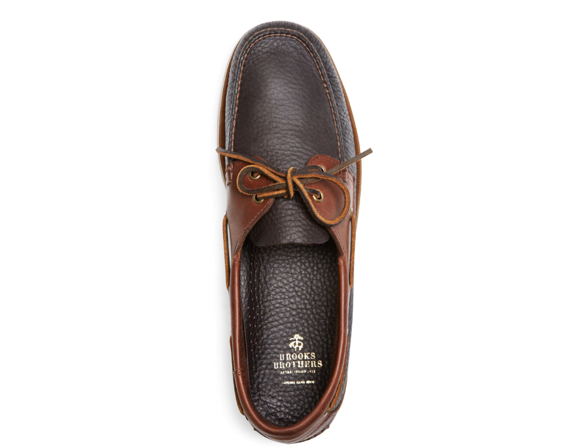 brooks brothers boat shoes